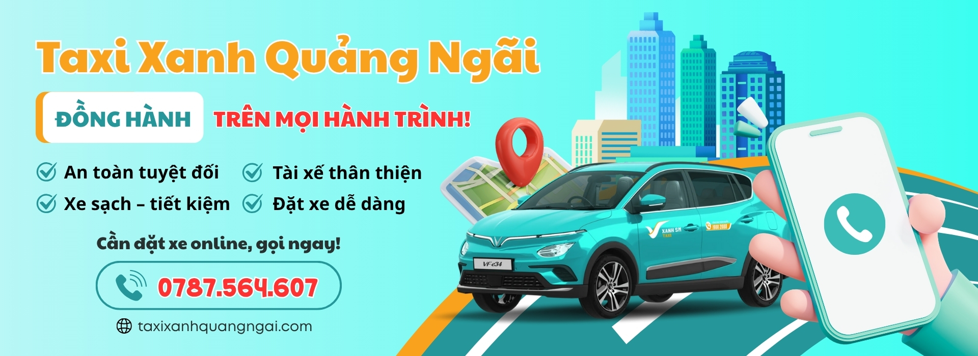 taxi xanh quảng ngãi Taxi xanh tại Quảng Ngãi